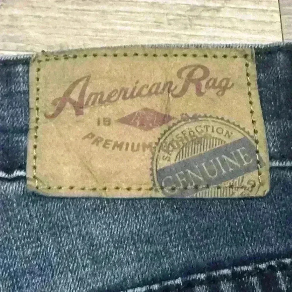 NWT American Rag Mens Denim Jeans 38x30 Taper Straight Fit Stretch Cowboy Dad - Picture 5 of 8